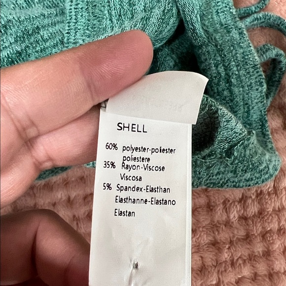 Teal Gathered Midi Dress Ruched Side Short Sleeve Soft Touch Oversized Small - Picture 9 of 10